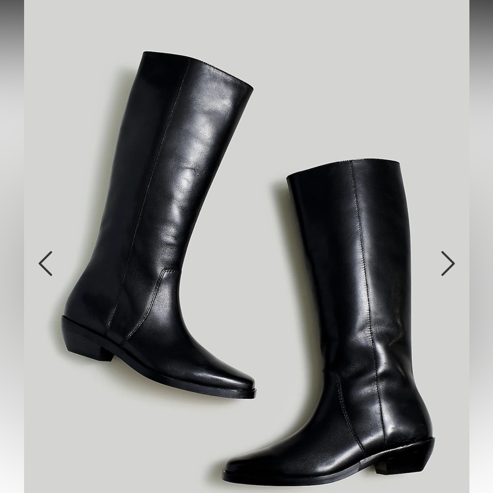 Madewell the antoine tall boot in leather